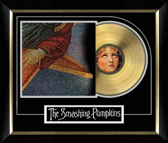 Smashing Pumpkins Infinite Sadness Music Cover Framed with Gold Vinyl 28" x 24"